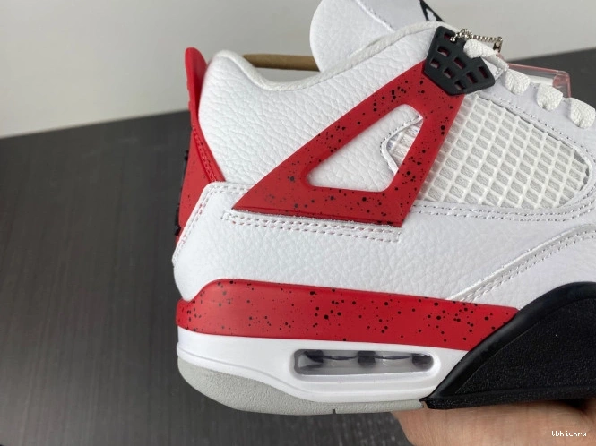 Rep TBK Jordan 4 Air Cement DH6927-161 Red 0702